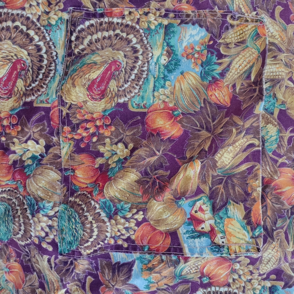 Thanksgiving Scrub top